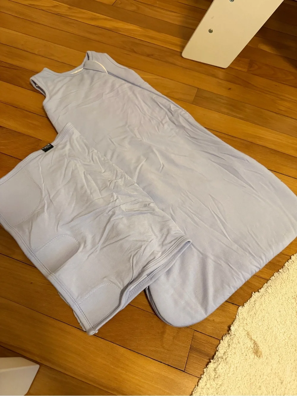 Kyte Baby Sleep Sack in lilac with Swaddle Wrap